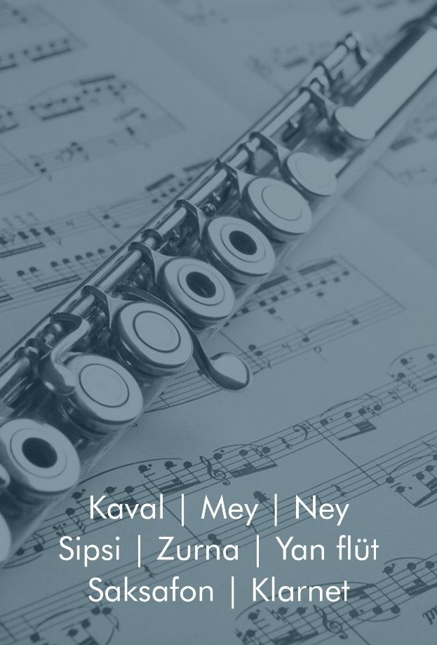 7 dik üflemeli sazlar